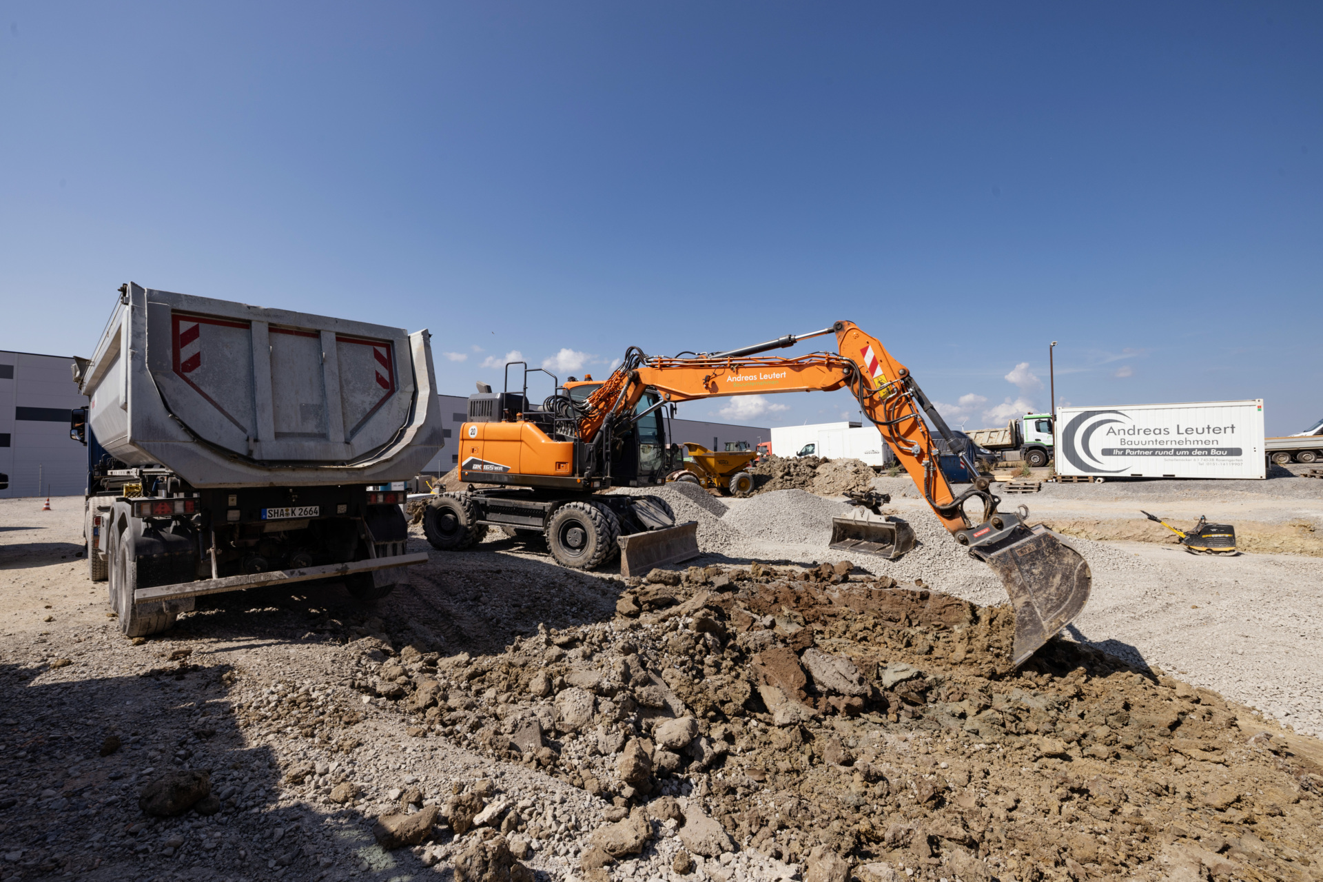 Bagger Leutert Bau